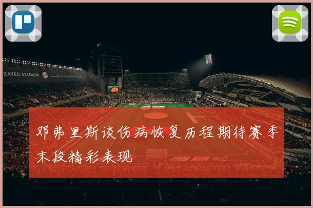 邓弗里斯谈伤病恢复历程期待赛季末段精彩表现