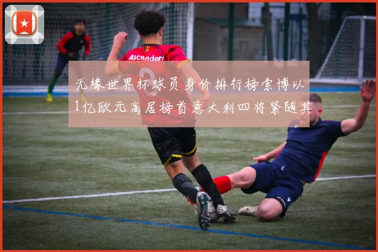 无缘世界杯球员身价排行榜索博以1亿欧元高居榜首意大利四将紧随其后